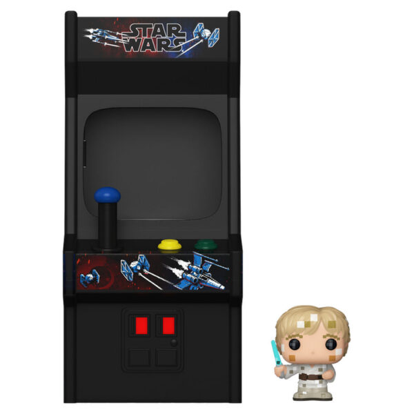 Star Wars – Bitty POP figura Star Wars 8 Bit Luke Skywalker & Arcade Case
