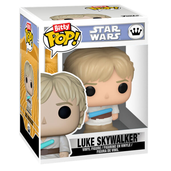 Star Wars – Bitty POP figura Star Wars 8 Bit Luke Skywalker & Arcade Case