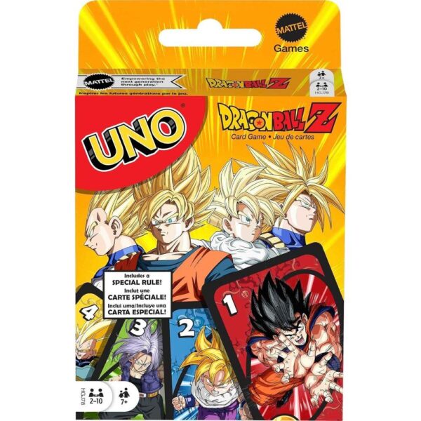 Dragon Ball Z – UNO Dragon Ball Z card game