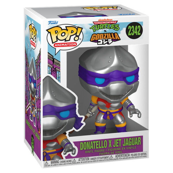 Godzilla – POP figura Teenage Mutant Ninja Turtles x Godzilla – Donatello x Jet Jaguar