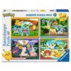 Pokémon – puzzle 4x100pcs