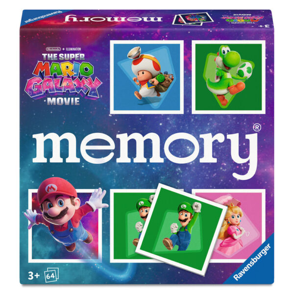 Super Mario – Bros – Super Mario Galaxy Movie pocket memory game