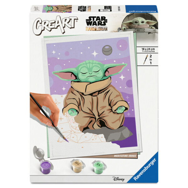 Star Wars – Grogu CreArt painting kit
