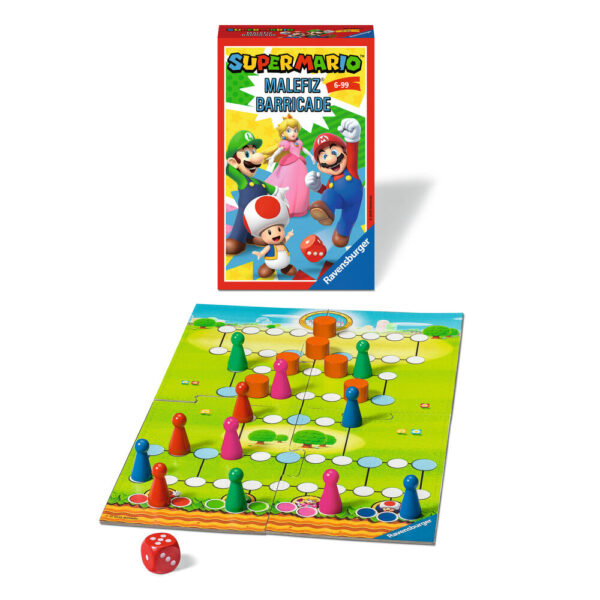 Super Mario – Malefiz Barricade travel game