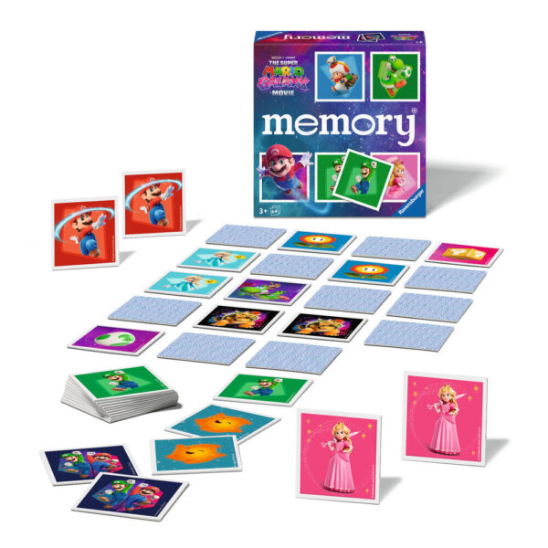 Super Mario – Bros – Super Mario Galaxy Movie pocket memory game