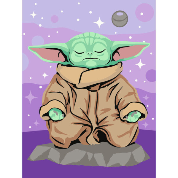 Star Wars – Grogu CreArt painting kit