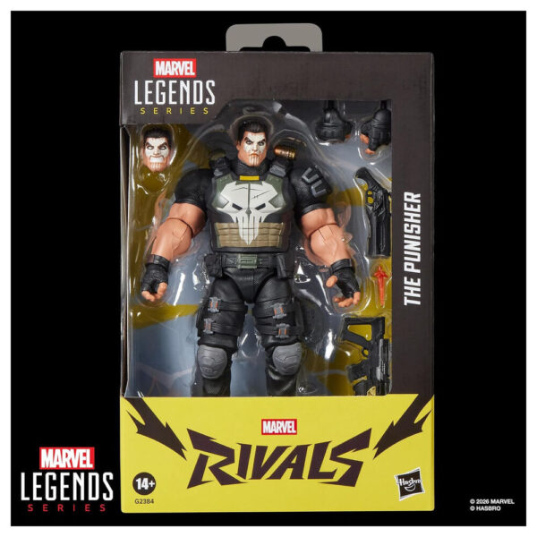 Marvel – Legends Rivals The Punisher figura 15 cm