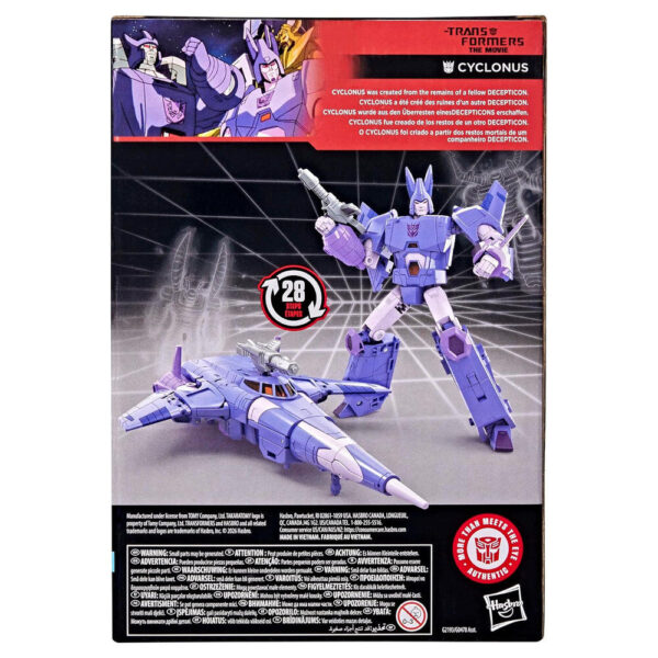 Transformers – The Movie Studio Series Cyclonus figura 20 cm
