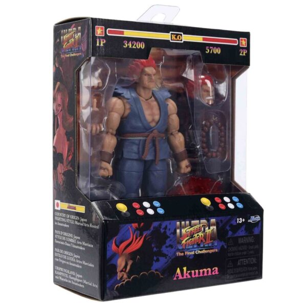 Street Fighter – II Akuma figura 17 cm