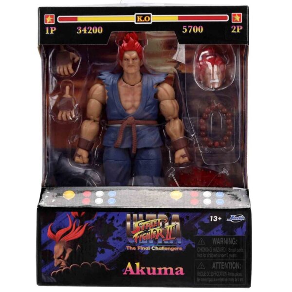Street Fighter – II Akuma figura 17 cm