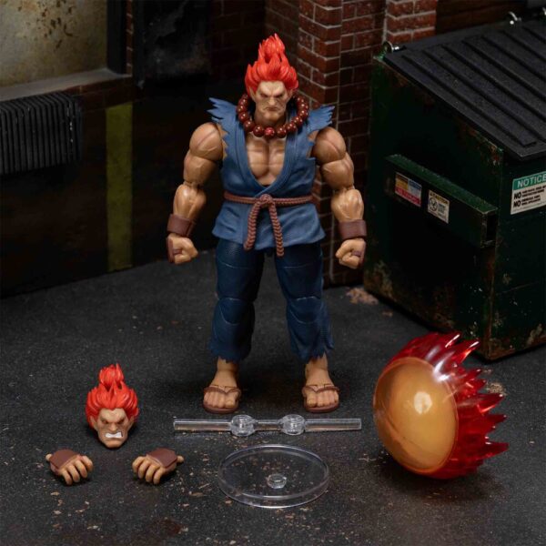 Street Fighter – II Akuma figura 17 cm