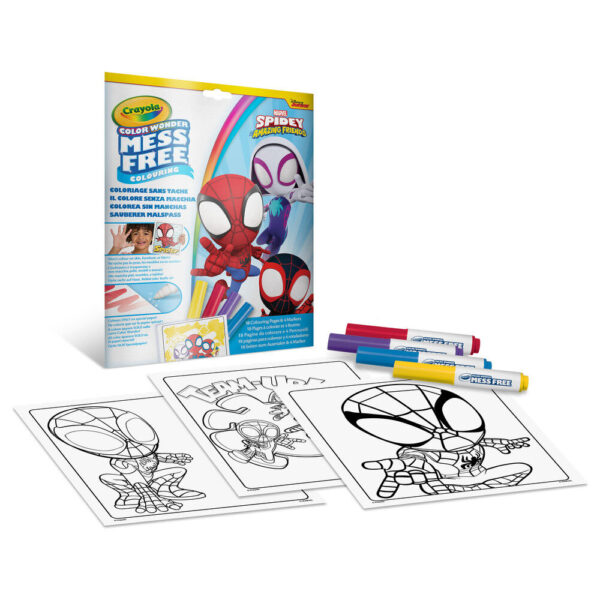 Marvel – Spidey colour without smudges