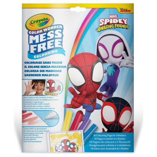 Marvel – Spidey colour without smudges