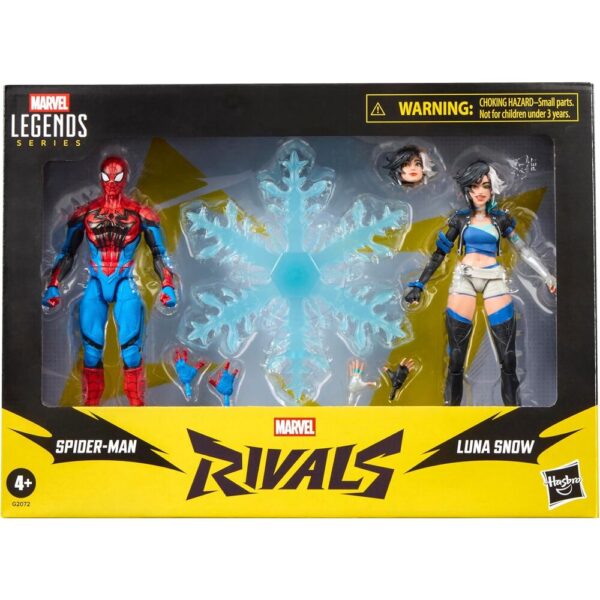 Marvel – Legends Rivals Spider-Man & Luna Snow figura 15 cm