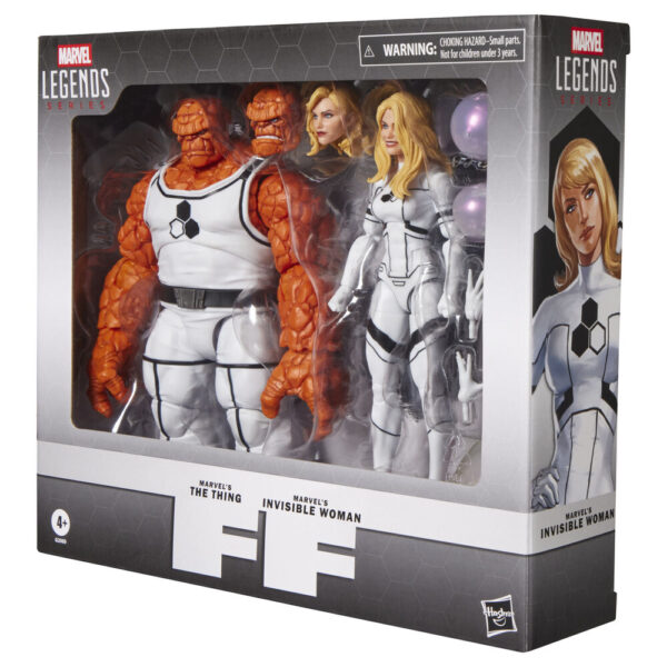 Marvel – Legends Series The Thing – Invisble Woman figura 15 cm