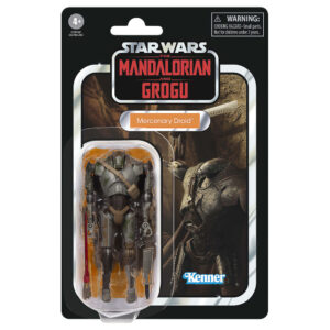 Star Wars – The Mandalorian And Grogu Star Wars Kenner Mercenary Droid figura cm