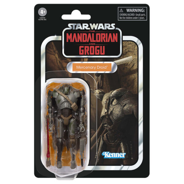 Star Wars – The Mandalorian And Grogu Star Wars Kenner Mercenary Droid figura cm