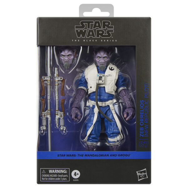 Star Wars – The Mandalorian & Grogu Zeb Orrelios New Republic Pilot figura 15 cm