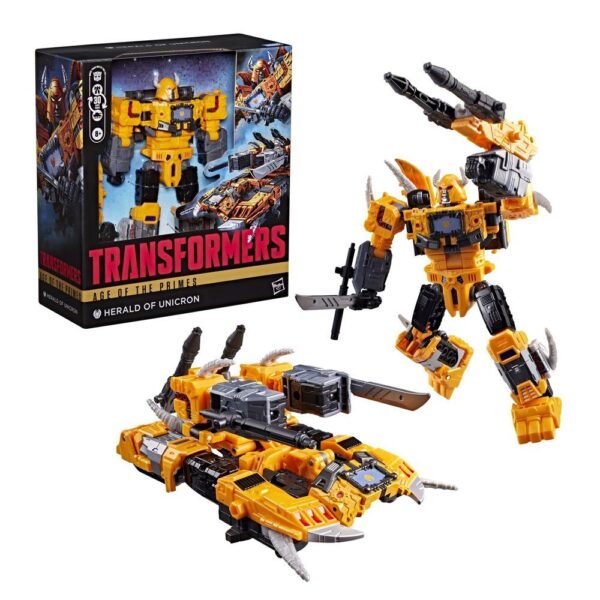 Transformers – Age Of The Primes Herald Of Unicron figura 19 cm