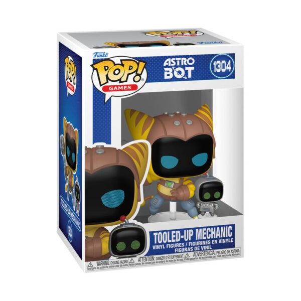 Astro Bot – POP figura Astro Bot & Buddy Tooled-Up Mechanic