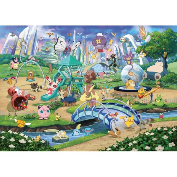 Pokémon – Breakout 1 Eevee and the Park puzzle 1000pcs