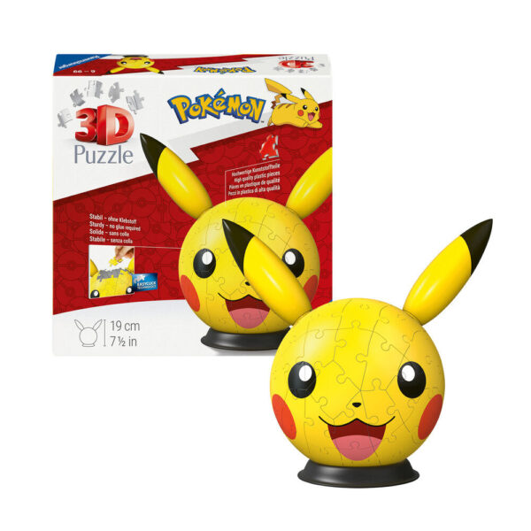 Pokémon – Pikachu 3D puzzle ball