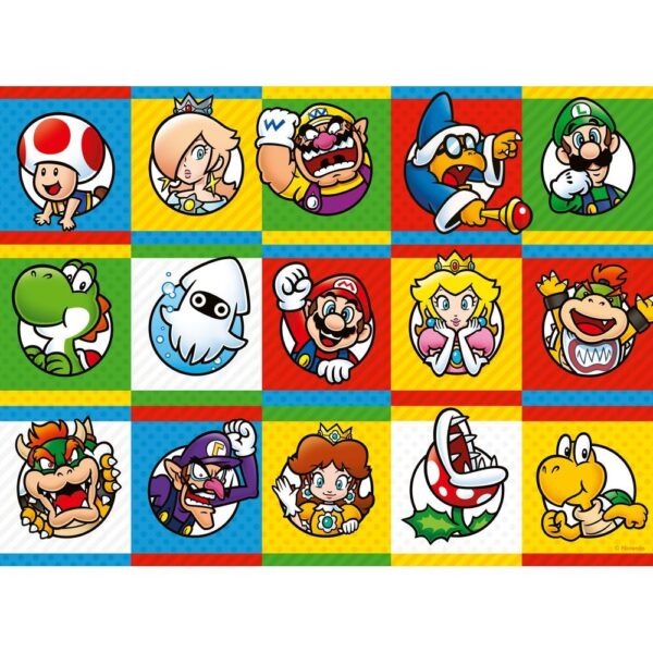 Super Mario – XXL puzzle 200pcs