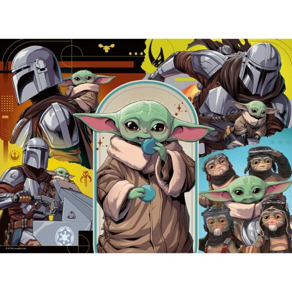 Star Wars – The Mandalorian & Grogu XXL puzzle 100pcs