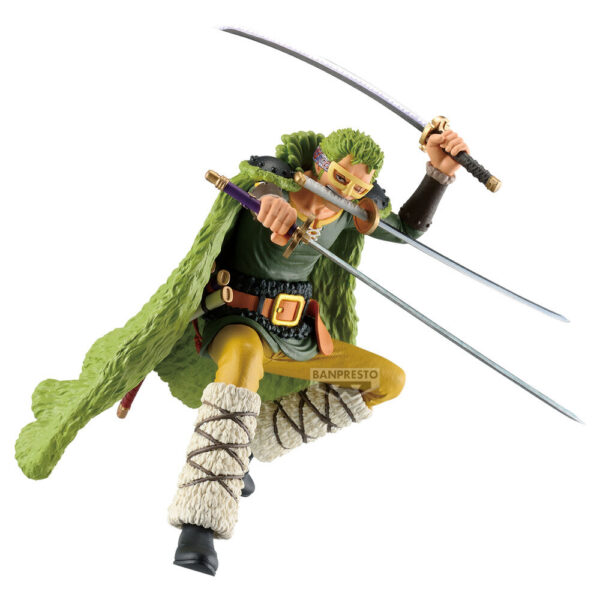 One Piece – Cross Posing Roronoa Zoro figura 18 cm