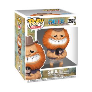 One Piece – POP figura Super One Piece Saul With Nico Robin