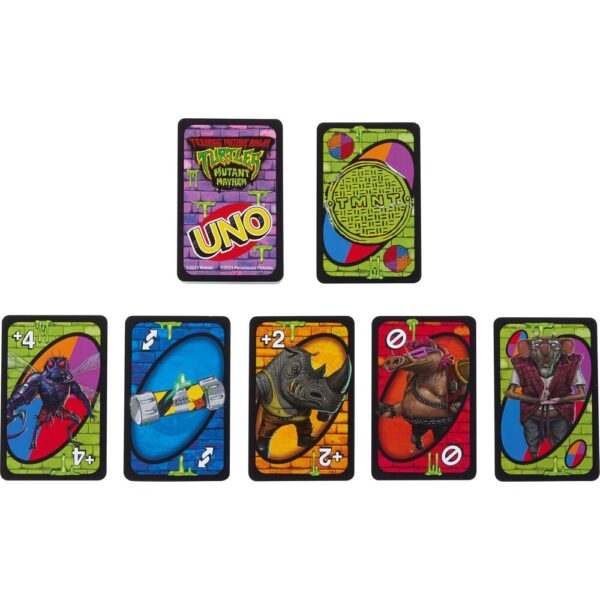 Ninja Turtles TMNT – UNO Teenage Mutant Ninja Turtles card game