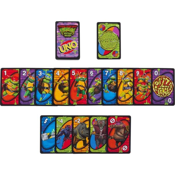Ninja Turtles TMNT – UNO Teenage Mutant Ninja Turtles card game