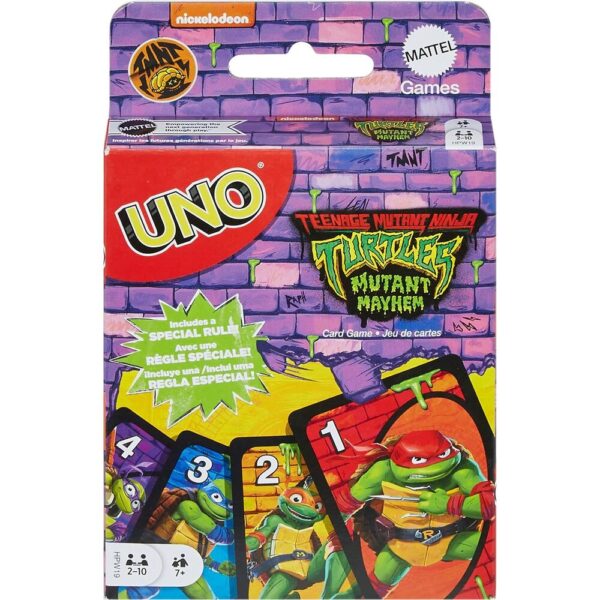 Ninja Turtles TMNT – UNO Teenage Mutant Ninja Turtles card game