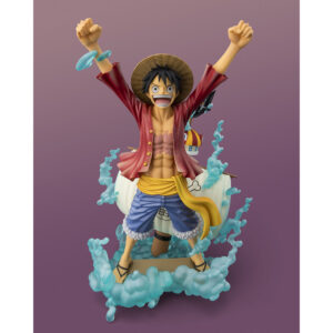 One Piece – Figuarts Zero Startune Monkey D Luffy Setting Out For The New World figura 25 cm