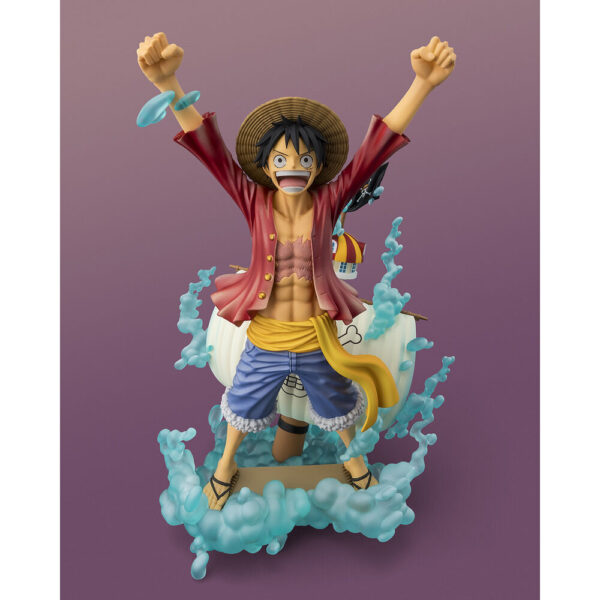 One Piece – Figuarts Zero Startune Monkey D Luffy Setting Out For The New World figura 25 cm