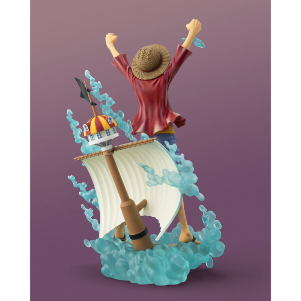 One Piece – Figuarts Zero Startune Monkey D Luffy Setting Out For The New World figura 25 cm