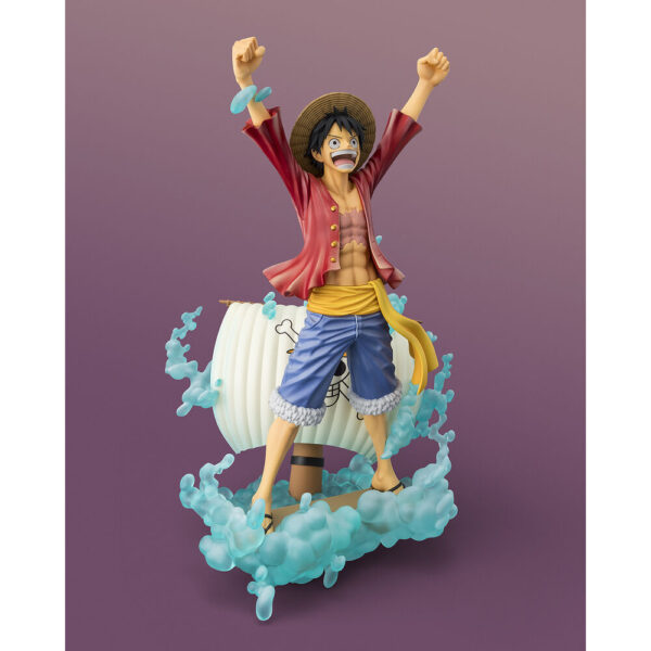One Piece – Figuarts Zero Startune Monkey D Luffy Setting Out For The New World figura 25 cm