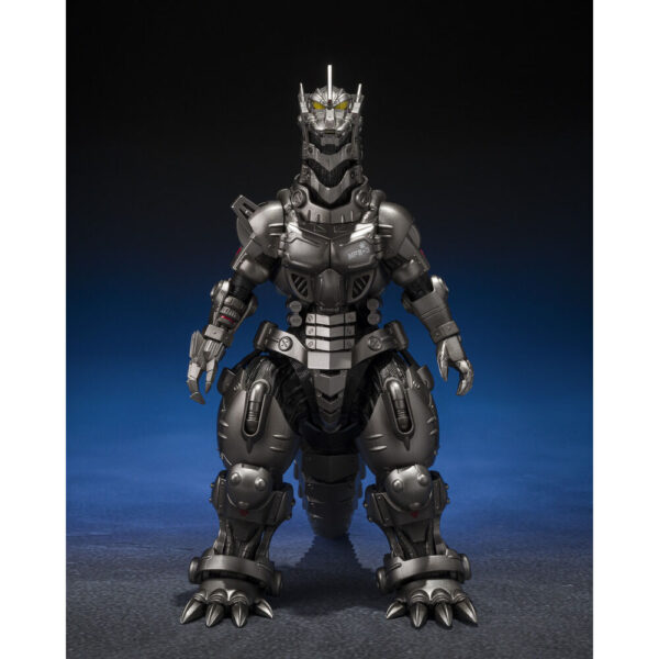 Godzilla – SHMonsterArts Multi Purpose Fighting System Kiryu Armed High Mobility Type Tokyo SOS Movie Graphic Plus figura 15.5 cm