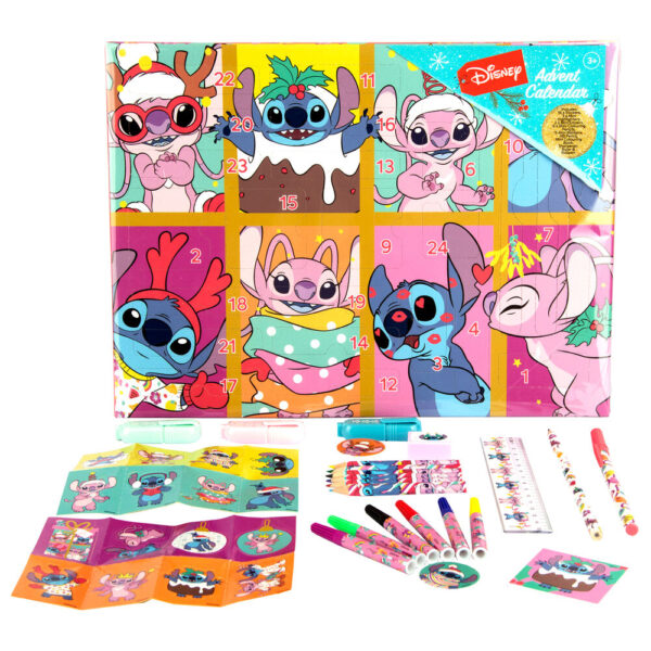 Disney Stitch írószer adventi naptár